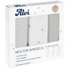 Alvi® Molton-Windeln 3er Pack Faces 80 X 80 Cm 19