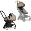 BABYZEN Kinderwagen YOYO2 0+ Black Mit Liegewanne Inkl. Textilset Taupe 7