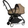 BABYZEN Kinderwagen YOYO2 0+ Black Mit Liegewanne Toffee 5