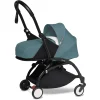 BABYZEN Kinderwagen YOYO2 0+ Black Mit Neugeborenenaufsatz Aqua 7