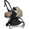 BABYZEN Kinderwagen YOYO2 0+ Black Mit Neugeborenenaufsatz Taupe 5