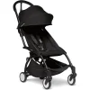 BABYZEN Kinderwagen YOYO2 6+ Black Mit Textilset Black 5