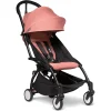 BABYZEN Kinderwagen YOYO2 6+ Black Mit Textilset Ginger 5