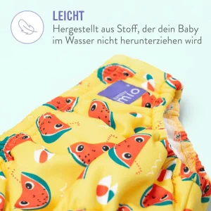 Bambino Mio Schwimmwindel Wiederverwendbar, Zappelige Zitrone 26