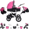 Bebebi MyVARIO | 3 In 1 Kombi Kinderwagen Set | Luftreifen MyGirl 5