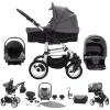 Bebebi Paris | 3 In 1 Kombi Kinderwagen Set | Luftreifen Montmartre 7