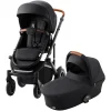 Britax Römer Kombikinderwagen Smile III Fossil Grey Inklusive Babywanne Fossil Grey 7