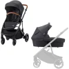 Britax Römer Kombikinderwagen Strider M Inklusive Regenverdeck Black Shadow 5