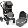 CHIC 4 BABY Kombi-Kinderwagen PASSO Melange Grau 7