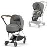 Cybex PLATINUM Kombikinderwagen New Mios Chrome Brown Soho Grey 5