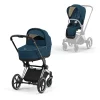 Cybex PLATINUM Kombikinderwagen Priam Chrome Black Mountain Blue 5