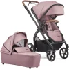 GESSLEIN Kombikinderwagen FX4 Life Mit Handbremse, Rose 7