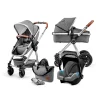 Kinderkraft Kombikinderwagen 3 In 1 Veo Grey 5