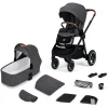 Kinderkraft Kombikinderwagen EVERYDAY 2 In 1 Dark Grey Black Frame 7