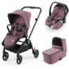 RECARO Kombikinderwagen Sadena Prime Pale Rose – Rahmenfarbe Black 7